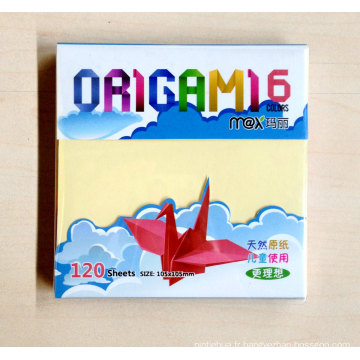 Taille 105 * 105mm Origami Paper